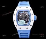 KV Swiss Richard Mille Bubba Watson RM055 White Ceramic Knockoff Watch